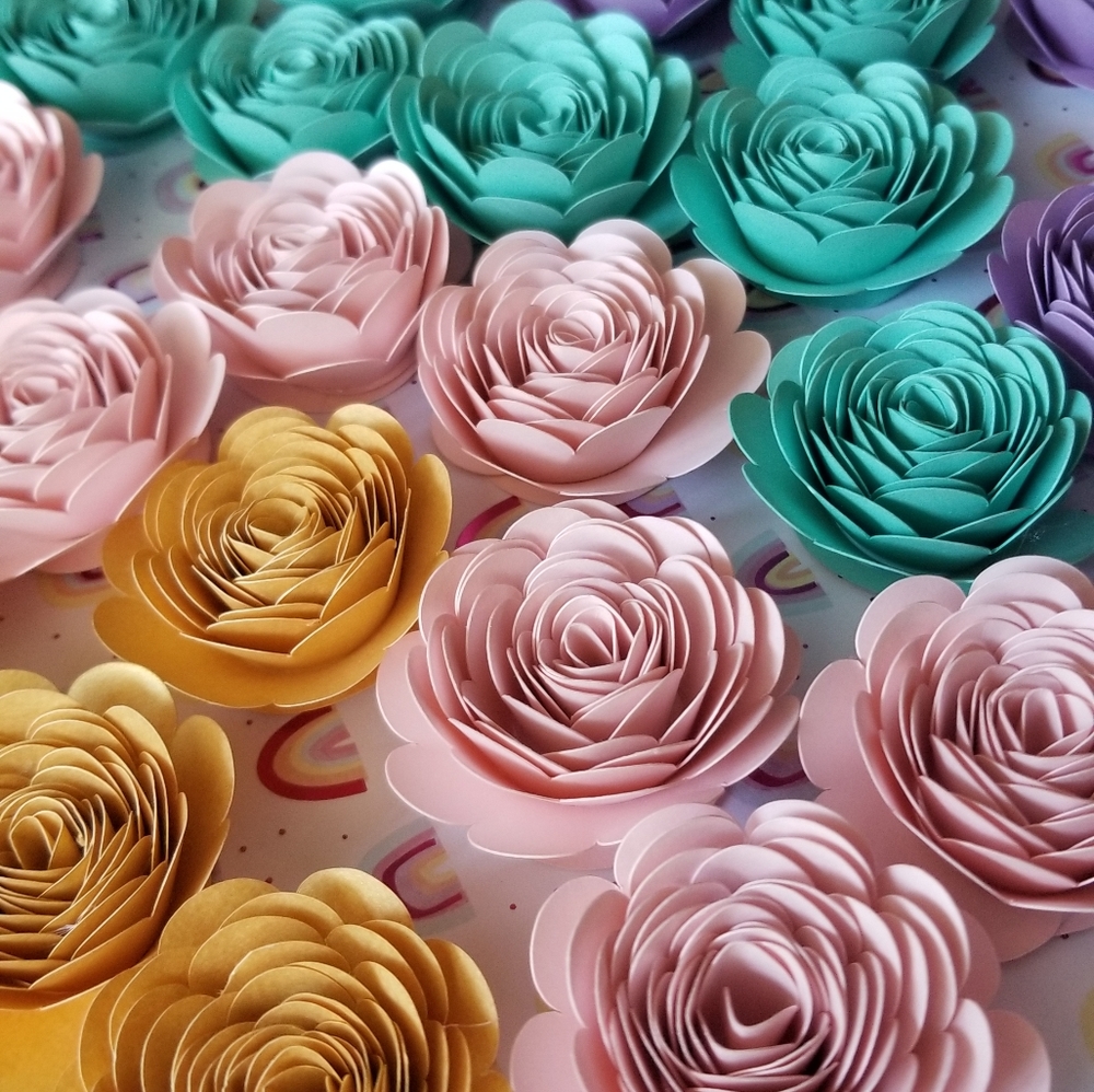 Paper flowers